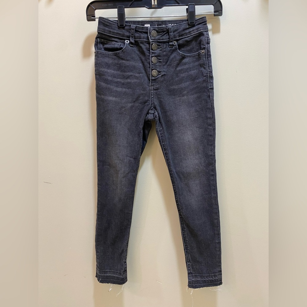 GAP girls black jegging ankle high rise size 8
